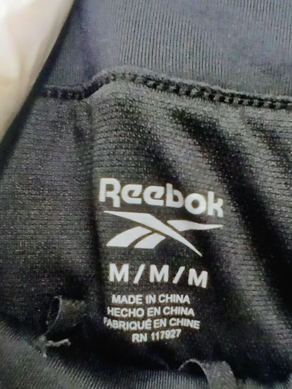 Reebok Black Women’s Athletic Shorts with Logo
